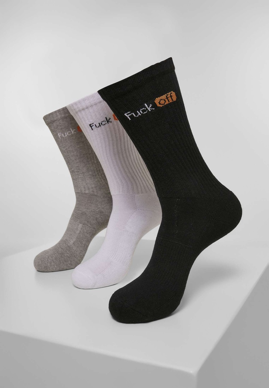 Clearance Fuck Off Socken Im 3Er-Pack Socken