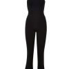 Clearance Damen-Jumpsuit Mit Neckholder Aus Stretch-Interlock Anzuge