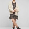 Best Cloud5Ive Damen Grobstrick Cardigan Mit Pufferarmen Strickwaren