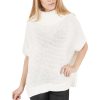 Hot Gestrickter Poncho Fur Damen Strickwaren