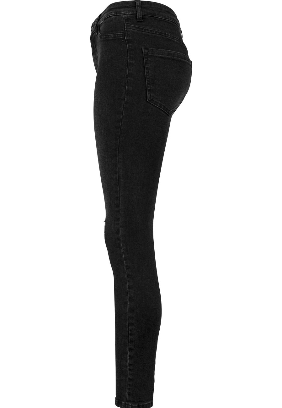 Online Rohrenjeans Mit Hoher Taille Fur Damen Jeans