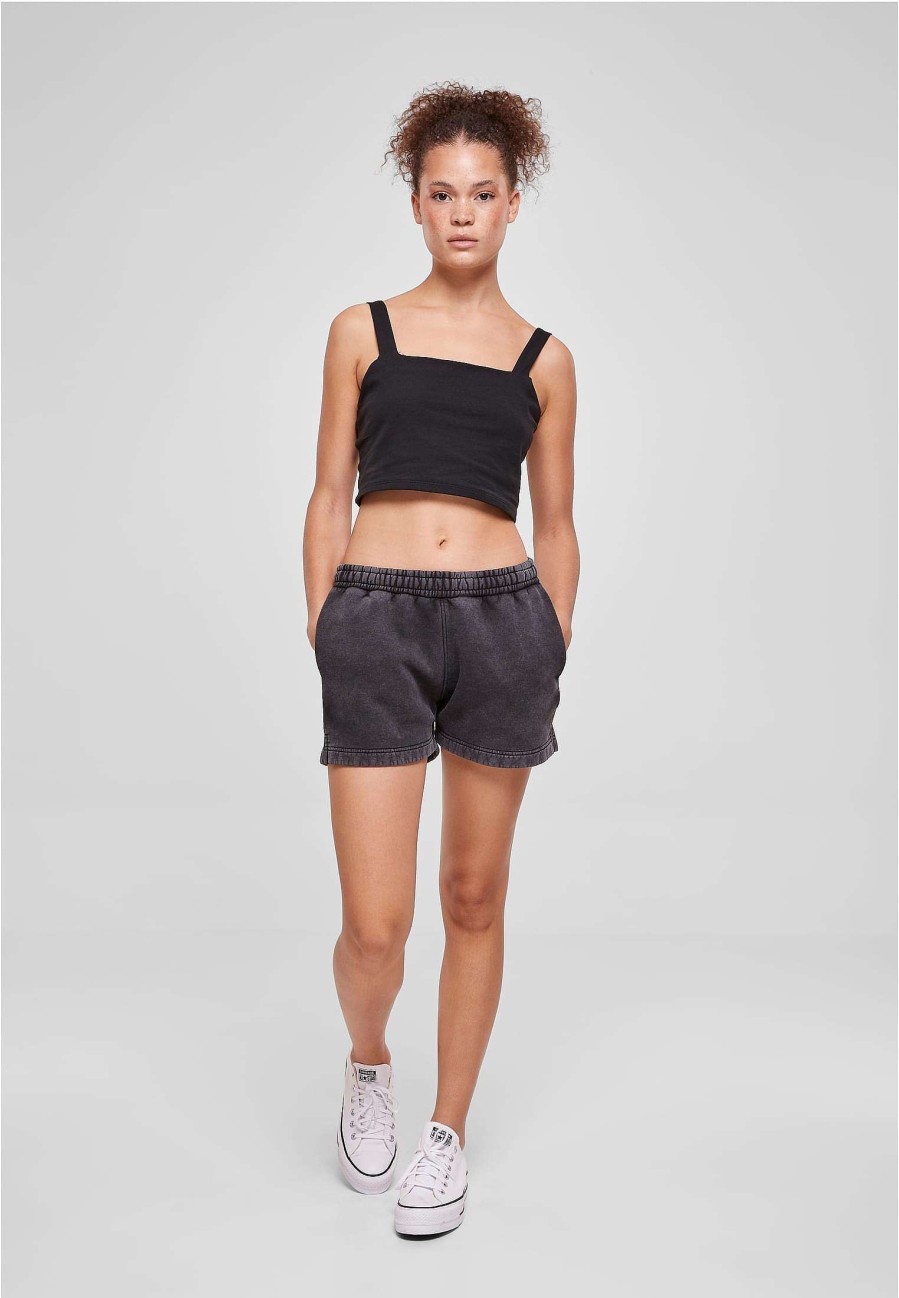 Wholesale Stonewashed-Shorts Fur Damen Kurze Hose