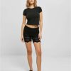 Online Hakelstrick-Shorts Fur Damen Kurze Hose