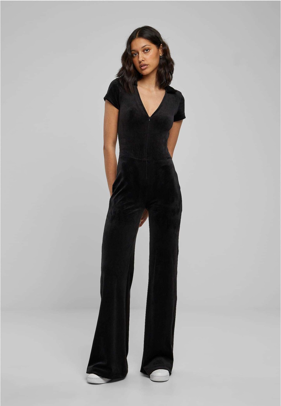 Hot Damen-Jumpsuit Aus Samt Anzuge