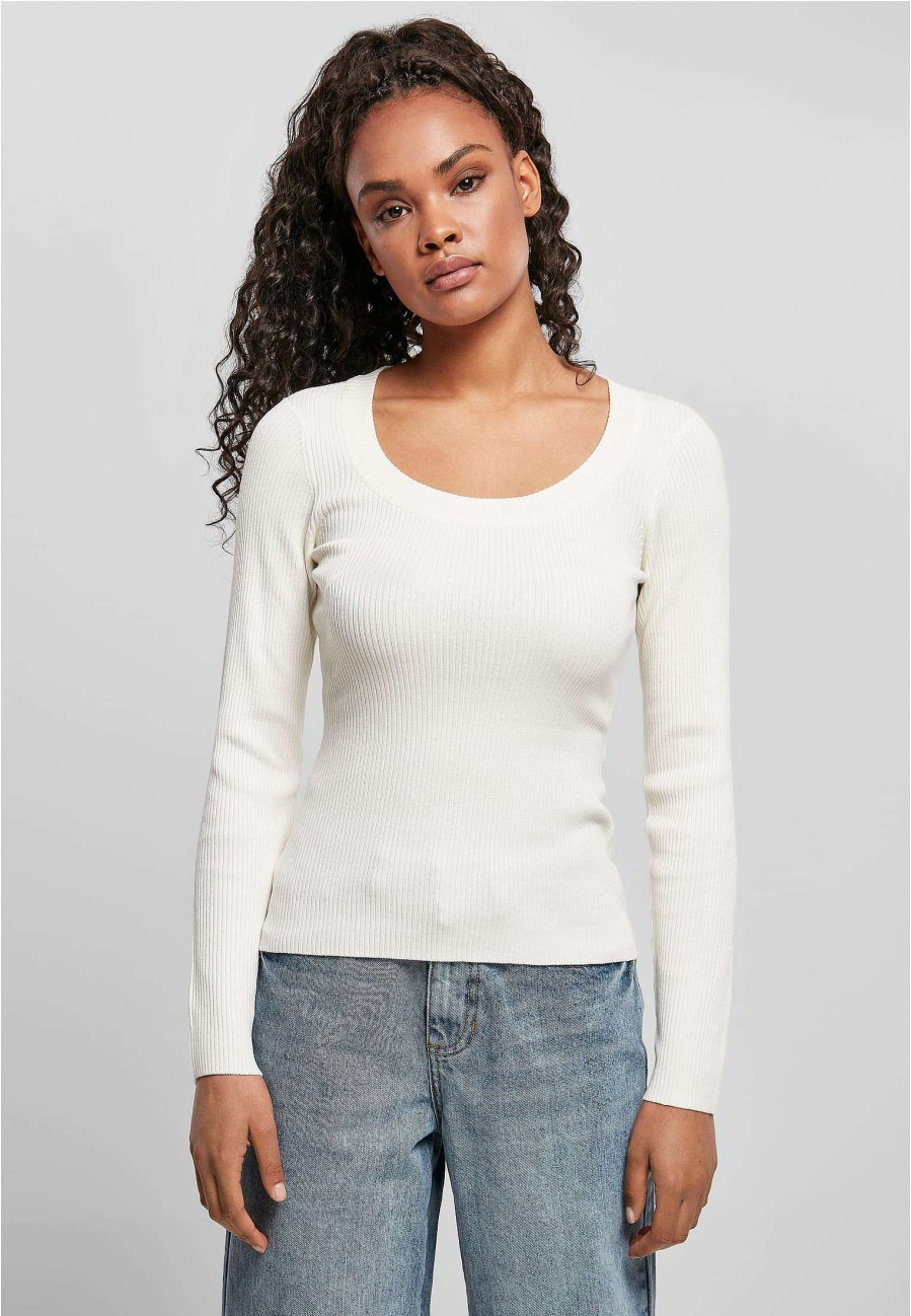 Best Damen-Pullover Mit Weitem Ausschnitt Strickwaren