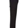 New Damen-Cargohose Mit Geradem Bein Aus Viskose Hose