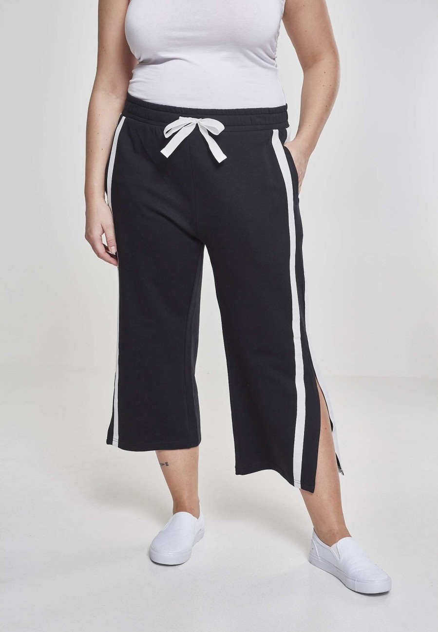 Online Damen-Terry-Culotte Mit Klebeband Jeans