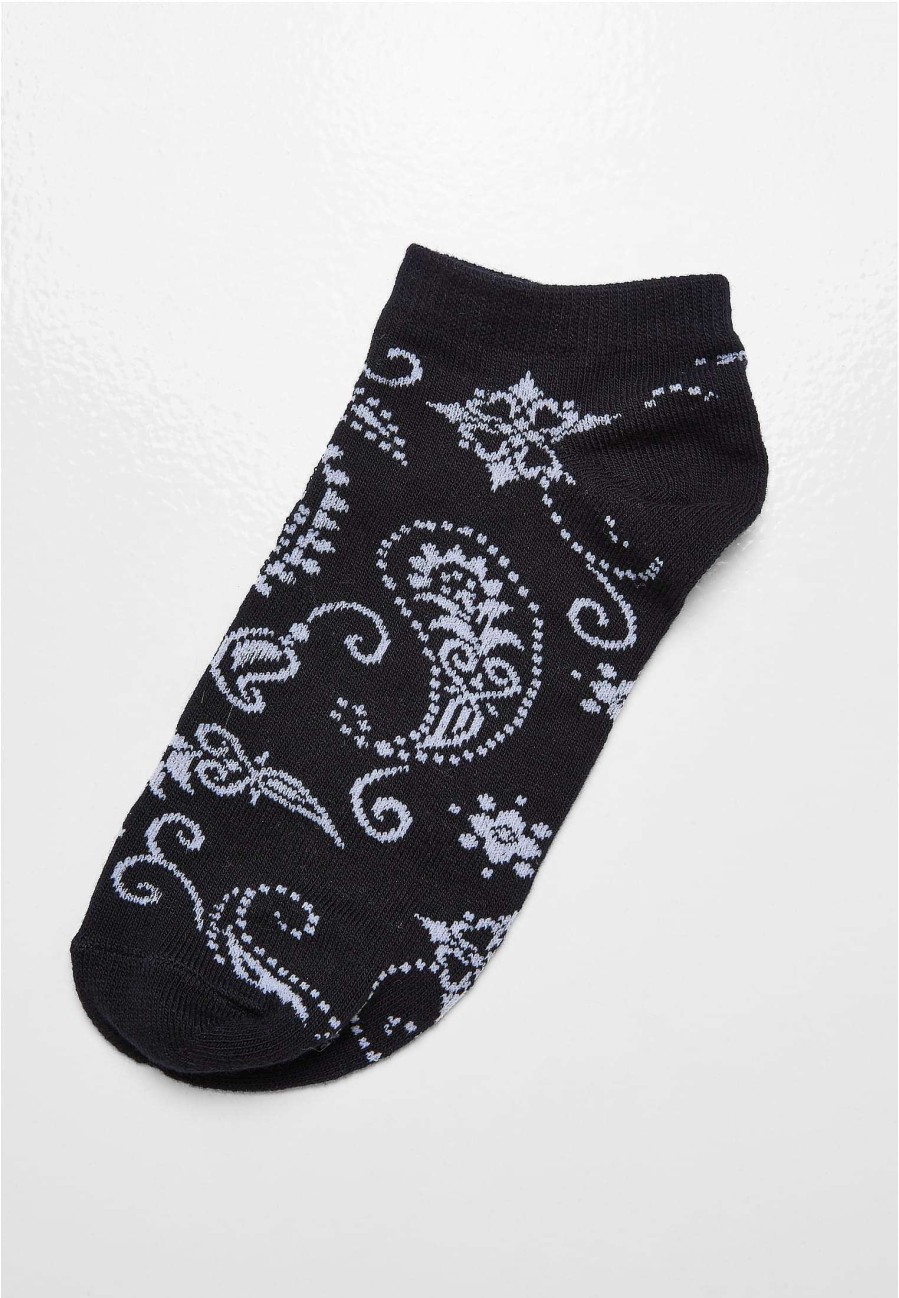 Hot No-Show-Socken Mit Bandana-Muster, 5Er-Pack Socken