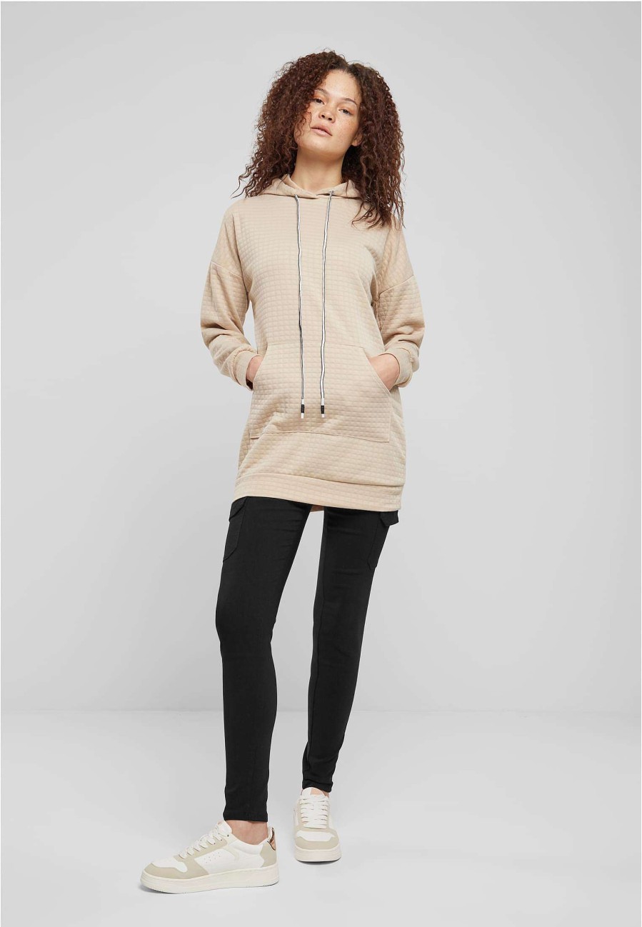 Best Cloud5Ive Damen Hoodie Mit Diamond Strukturmuster Und Kangurutasche Schweisausbruche