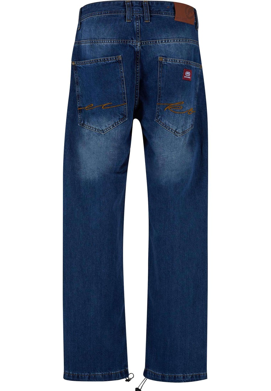 New Ecko Unltd. Hangen Sie Locker Sitzende Jeans Jeans