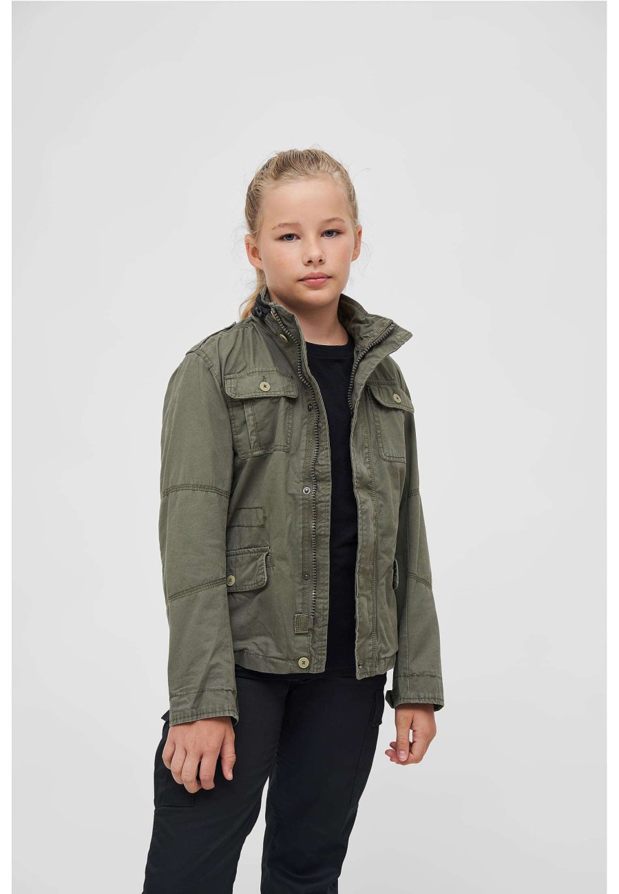 Clearance Britannia-Jacke Fur Kinder Jacken