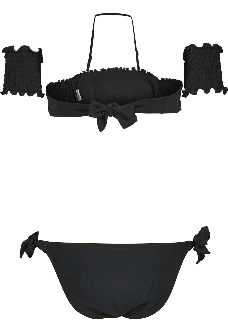 New Geraucherter Damen-Bikini Bademode