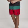 New Farbblock-Badeshorts Bademode