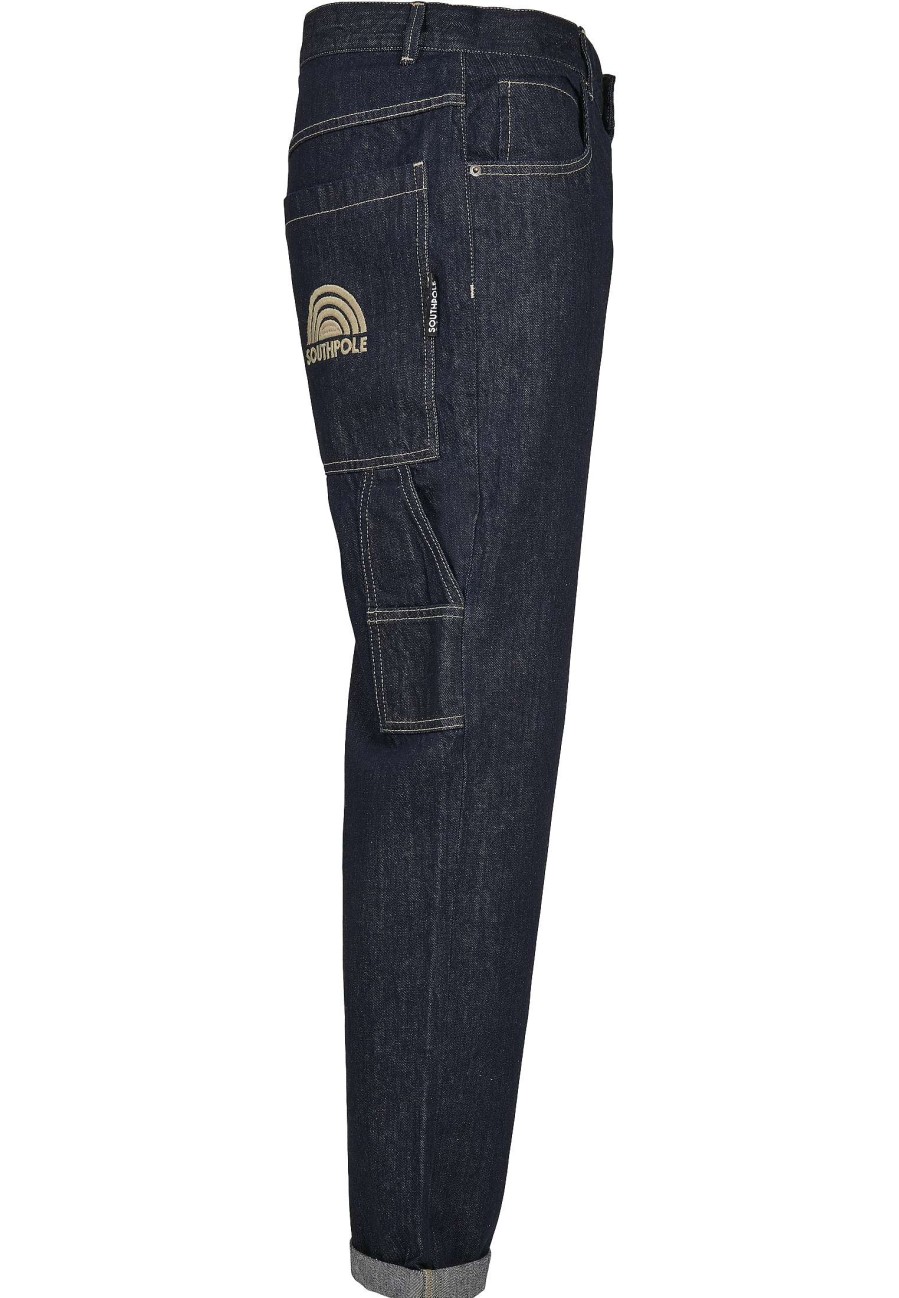 Wholesale Denim Mit Southpole-Stickerei Jeans