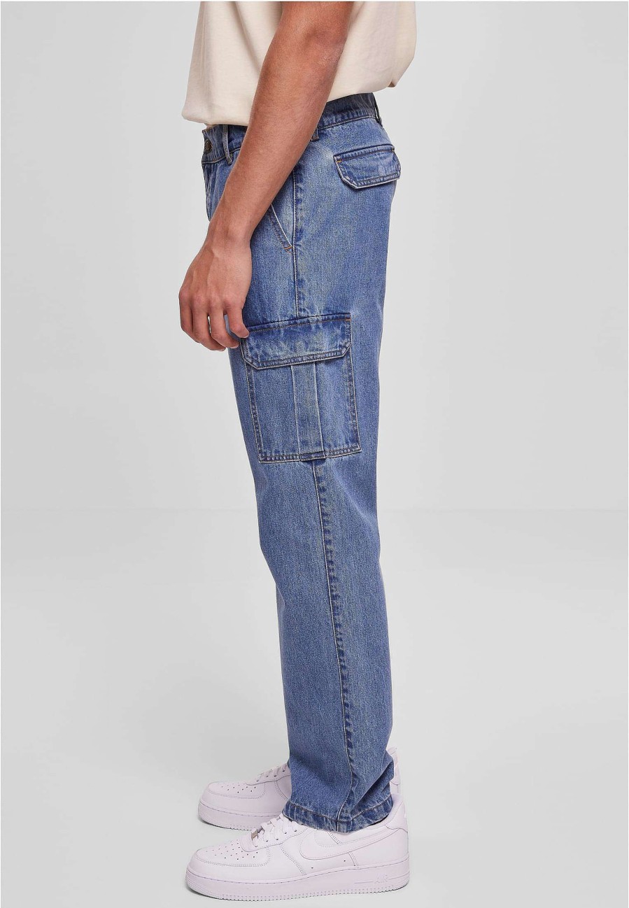 Clearance Cargo-Jeans Mit Geradem Bein Jeans