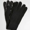 Clearance Strickhandschuhe Aus Kunstleder Handschuhe